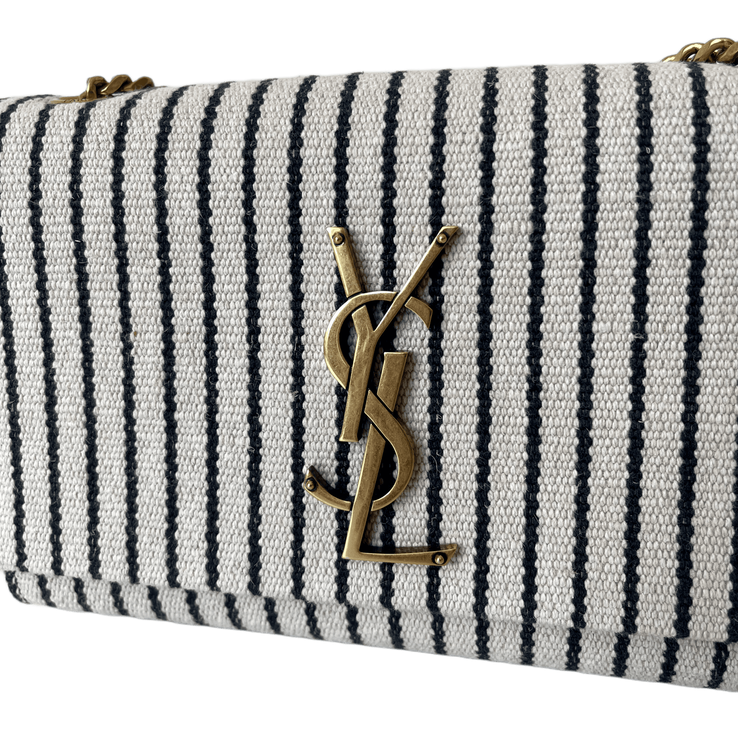 Saint Laurent Kate small Umhängetasche aus Canvas