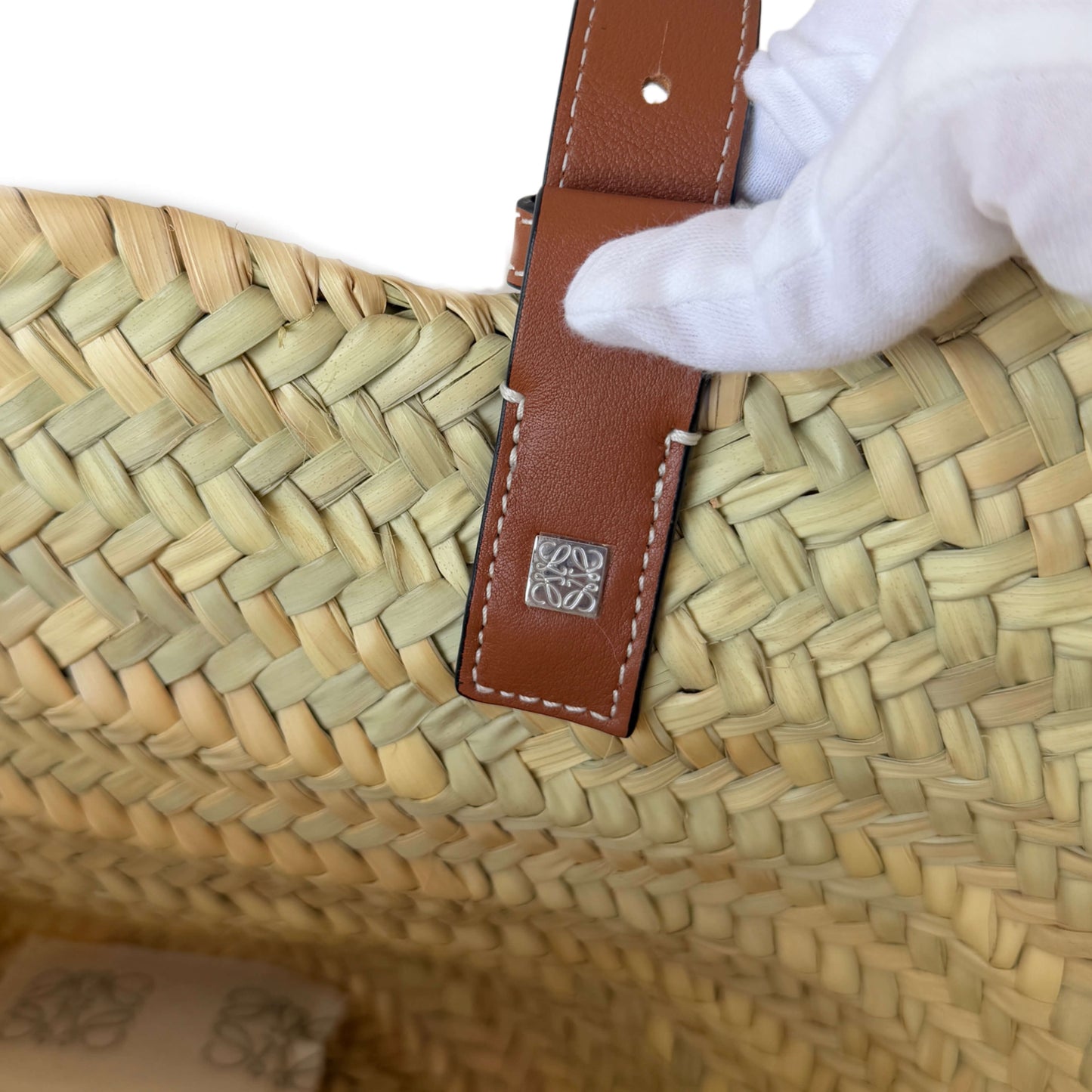 Loewe Korbtasche Medium Tan