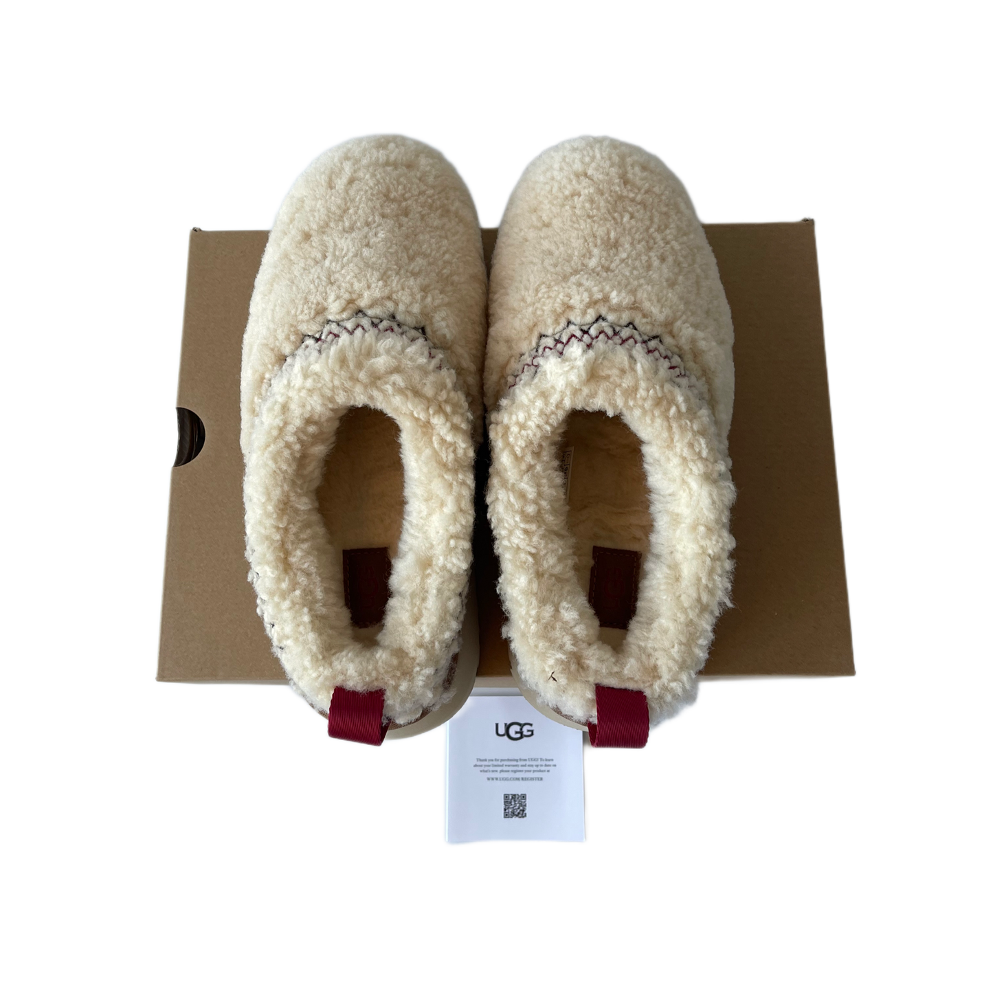 UGG Tazz Braid Slippers Beige