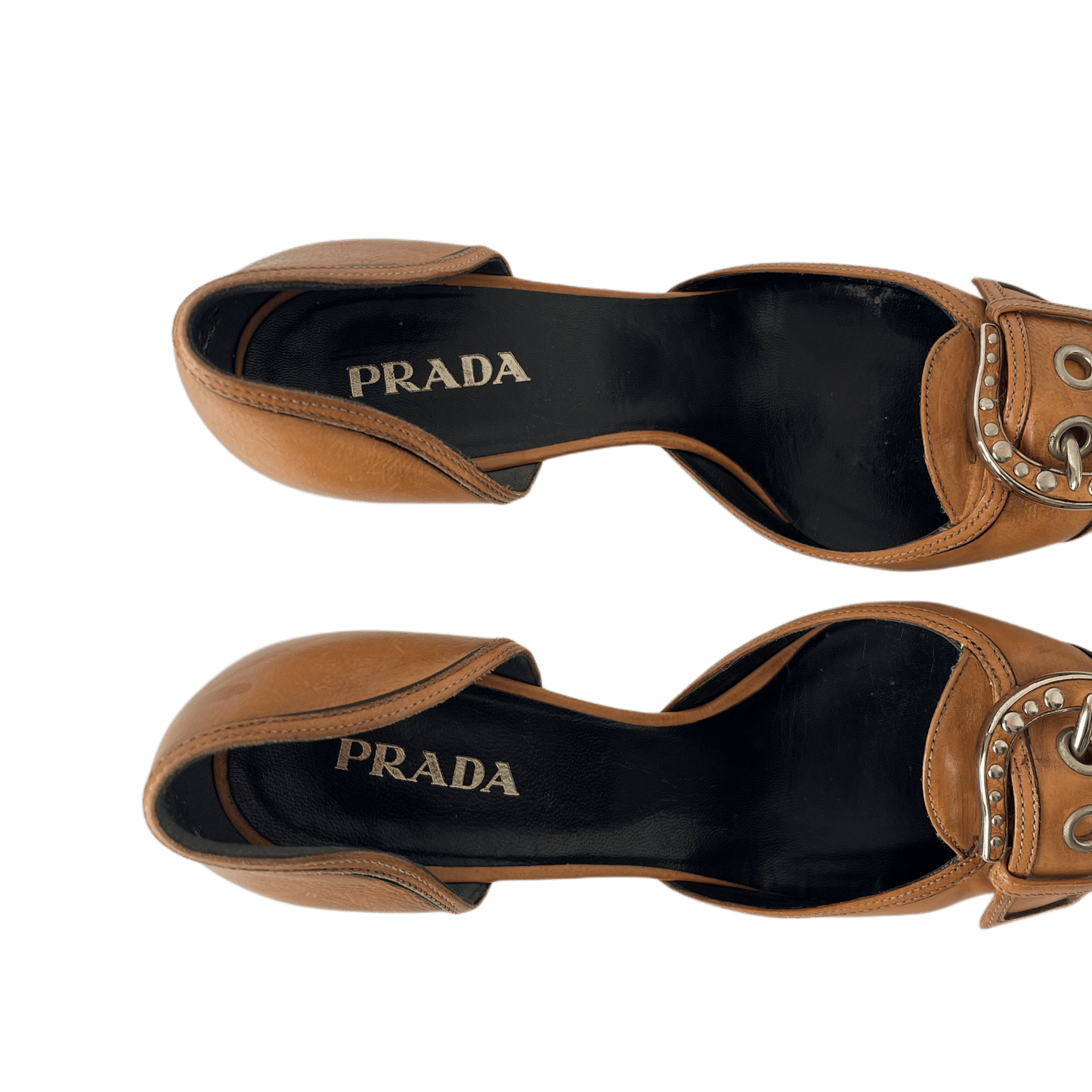 Prada Vintage Pumps Braun