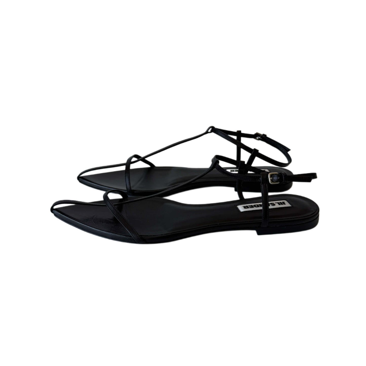 Jil Sander Tripon Sandalen Schwarz
