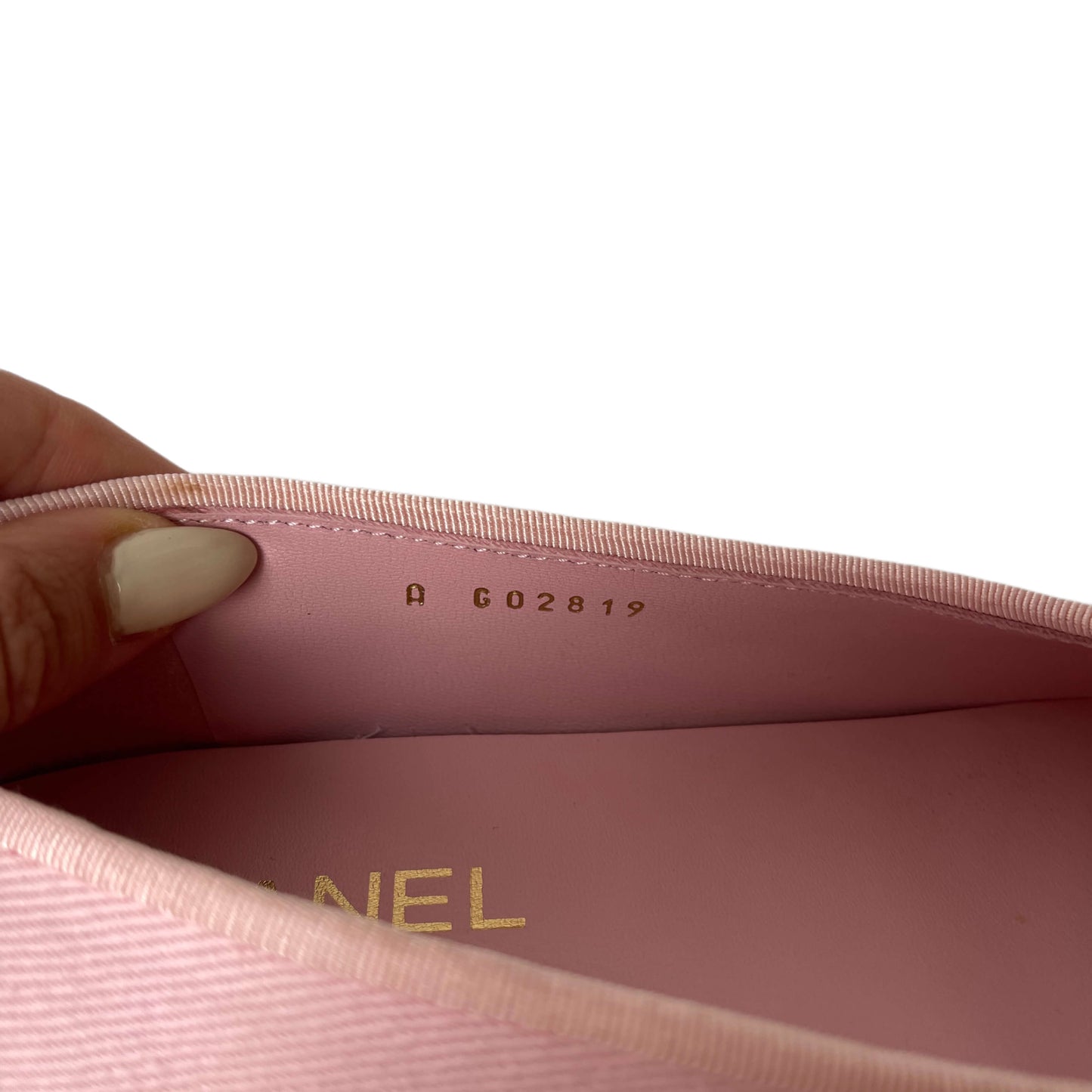 Ballerines Chanel Rose