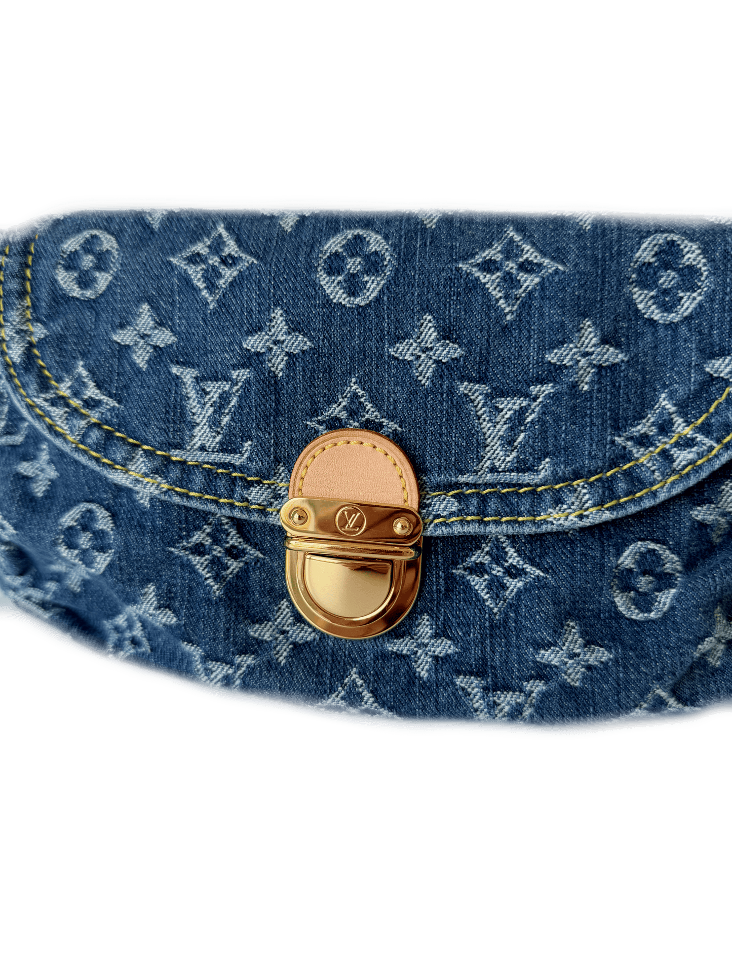Louis Vuitton Mini Pleaty Denim Tasche