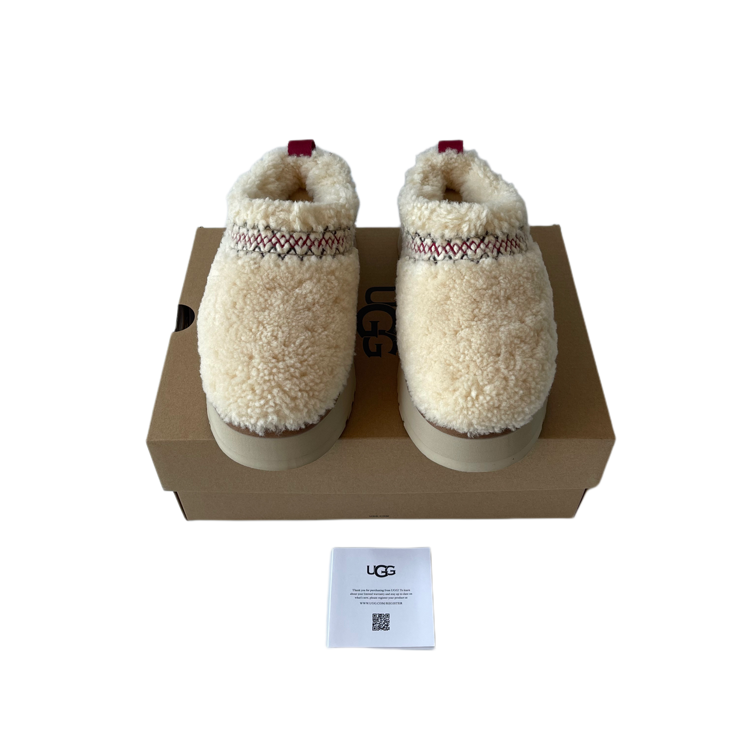 UGG Tazz Braid Slippers Beige