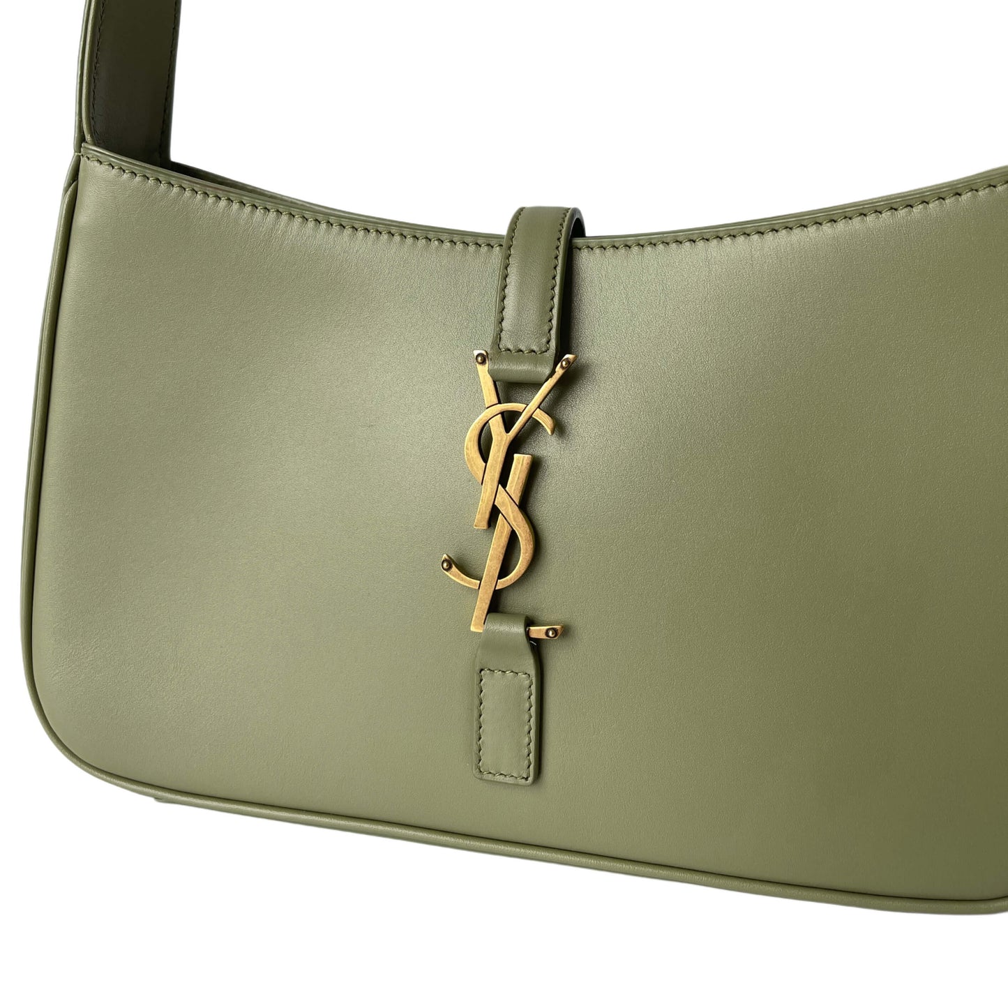 Saint Laurent Le 5 à 7 Hobo Bag Pistachio