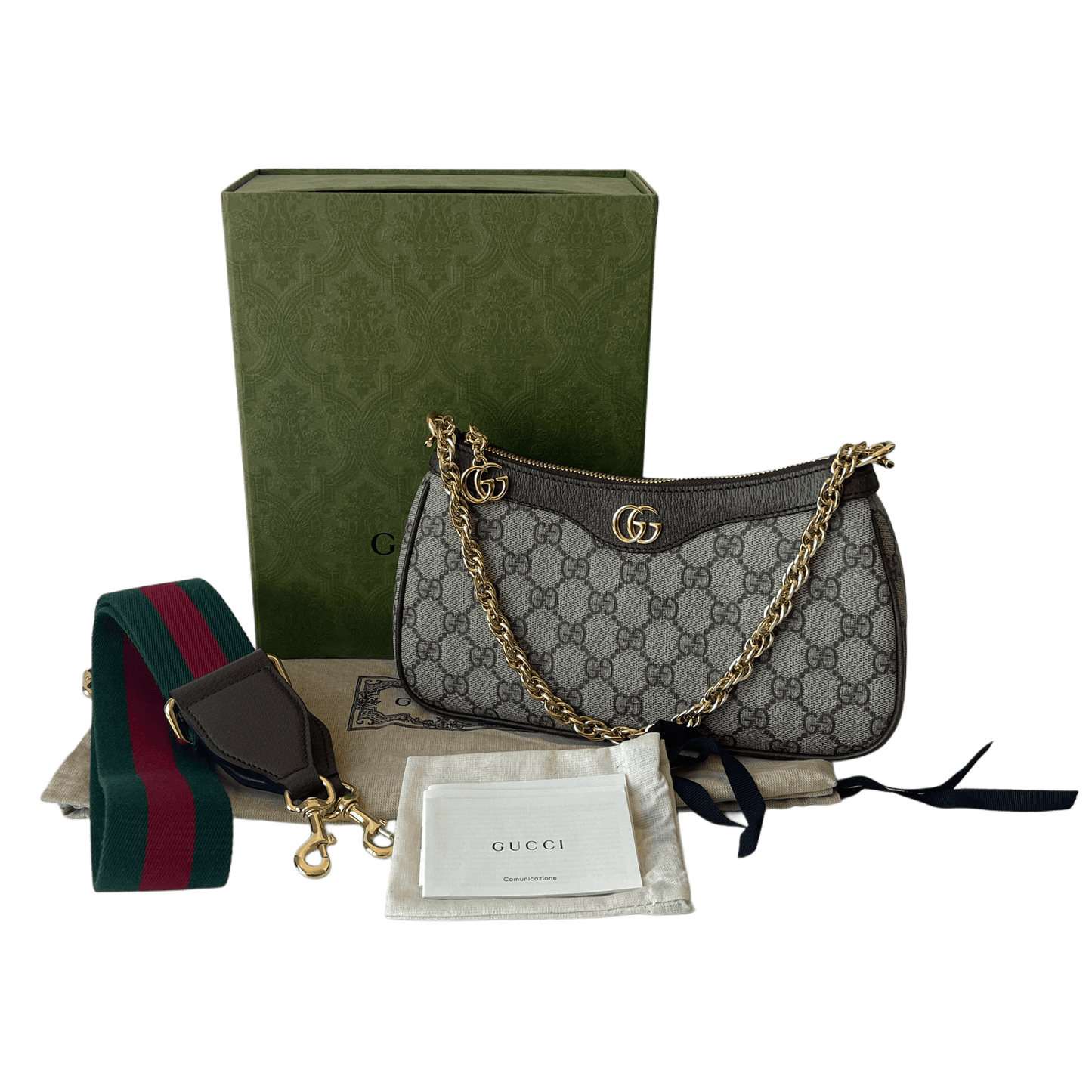 Gucci Ophidia Tasche Braun