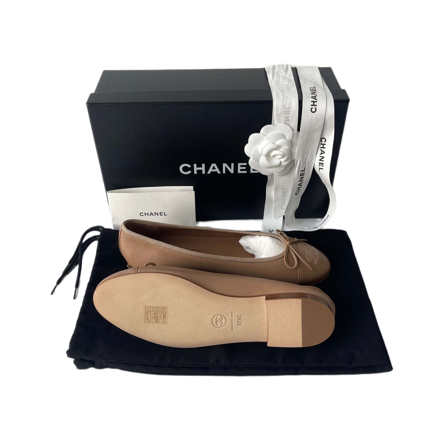 Ballerines Chanel Beige