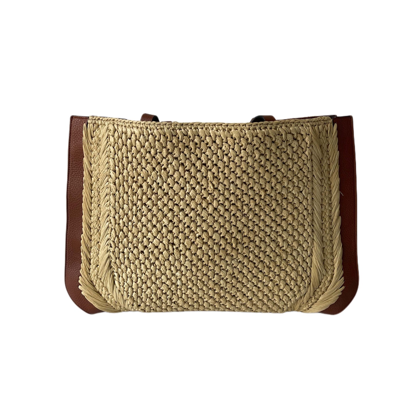 Valentino Garavani Raffia Tote Bag mit VLogo