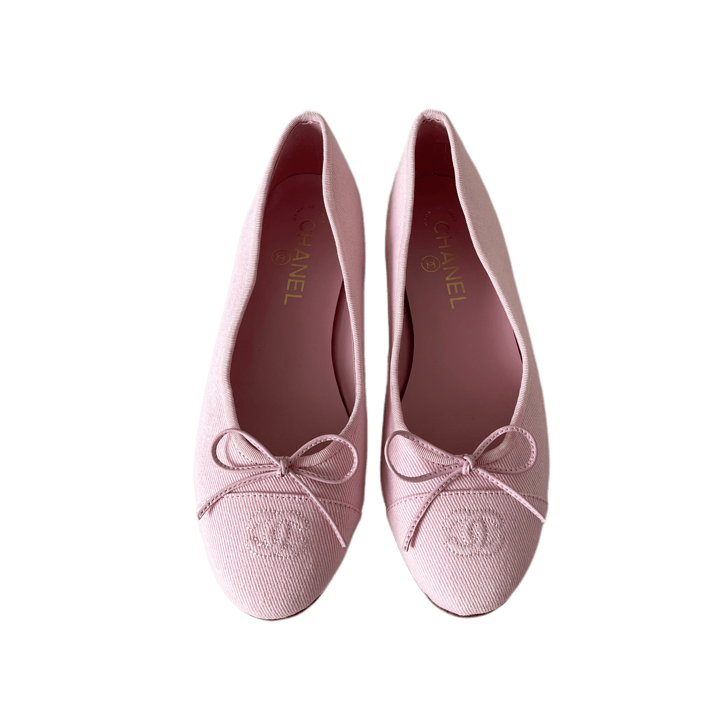 Ballerines Chanel Rose
