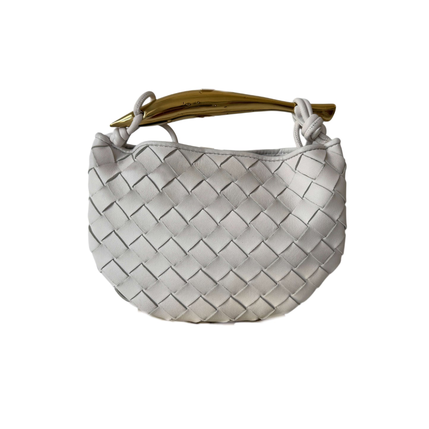 Bottega Veneta Baby Sardine Chalk