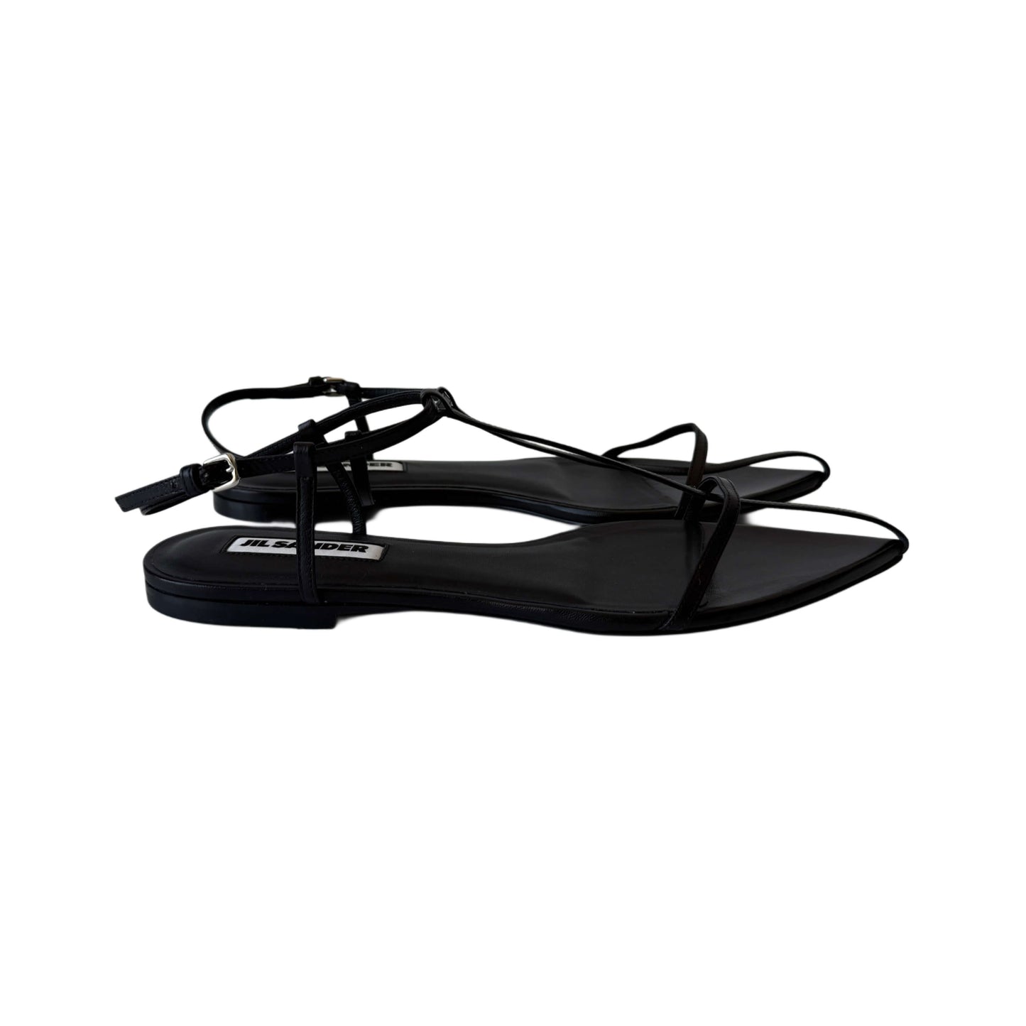 Jil Sander Tripon Sandalen Schwarz
