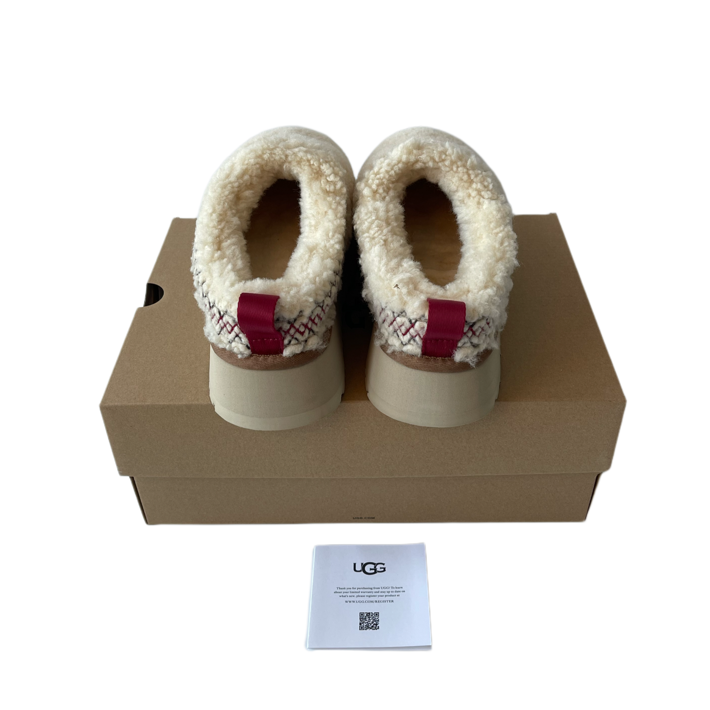 UGG Tazz Braid Slippers Beige