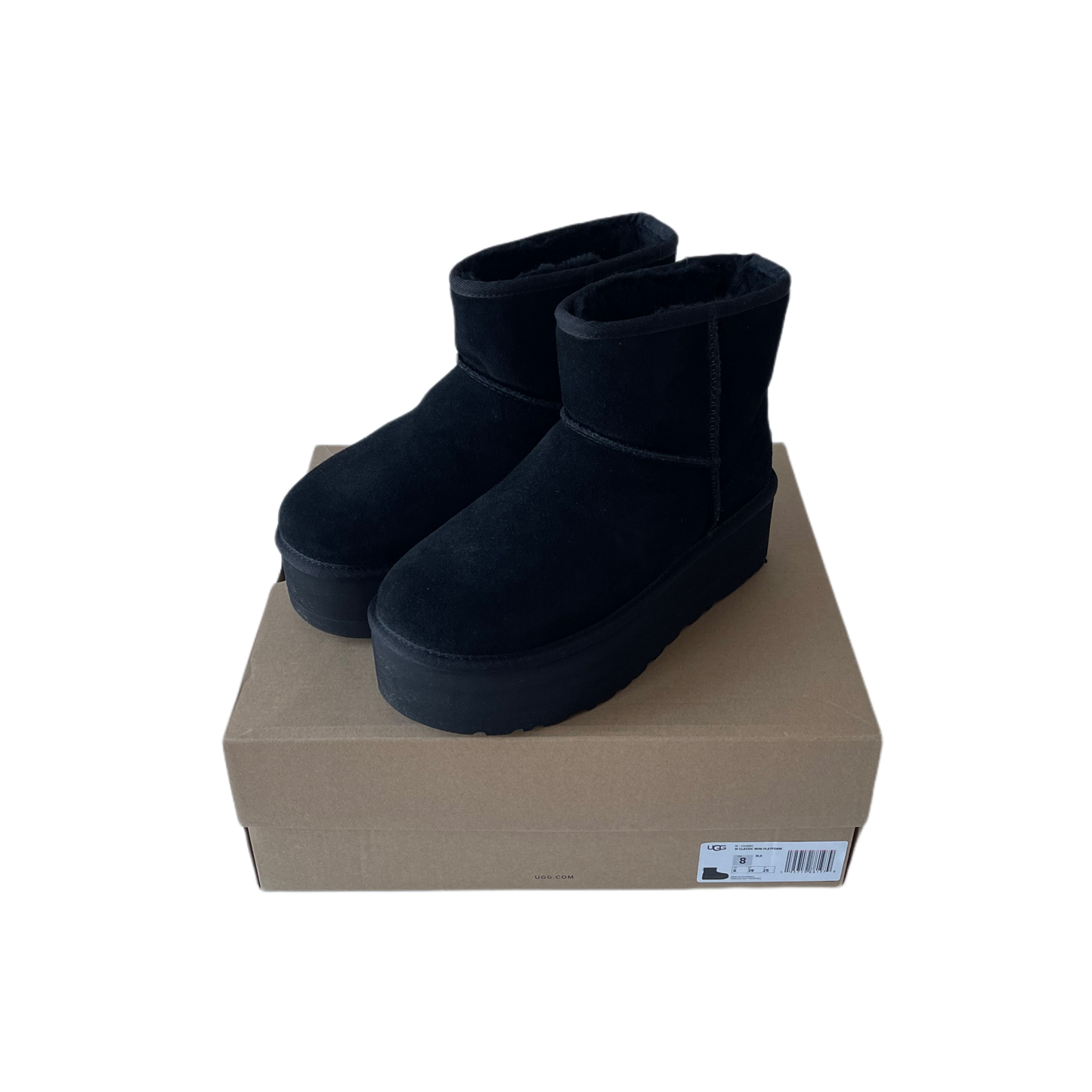 UGG Classic Mini Platform Boots Black