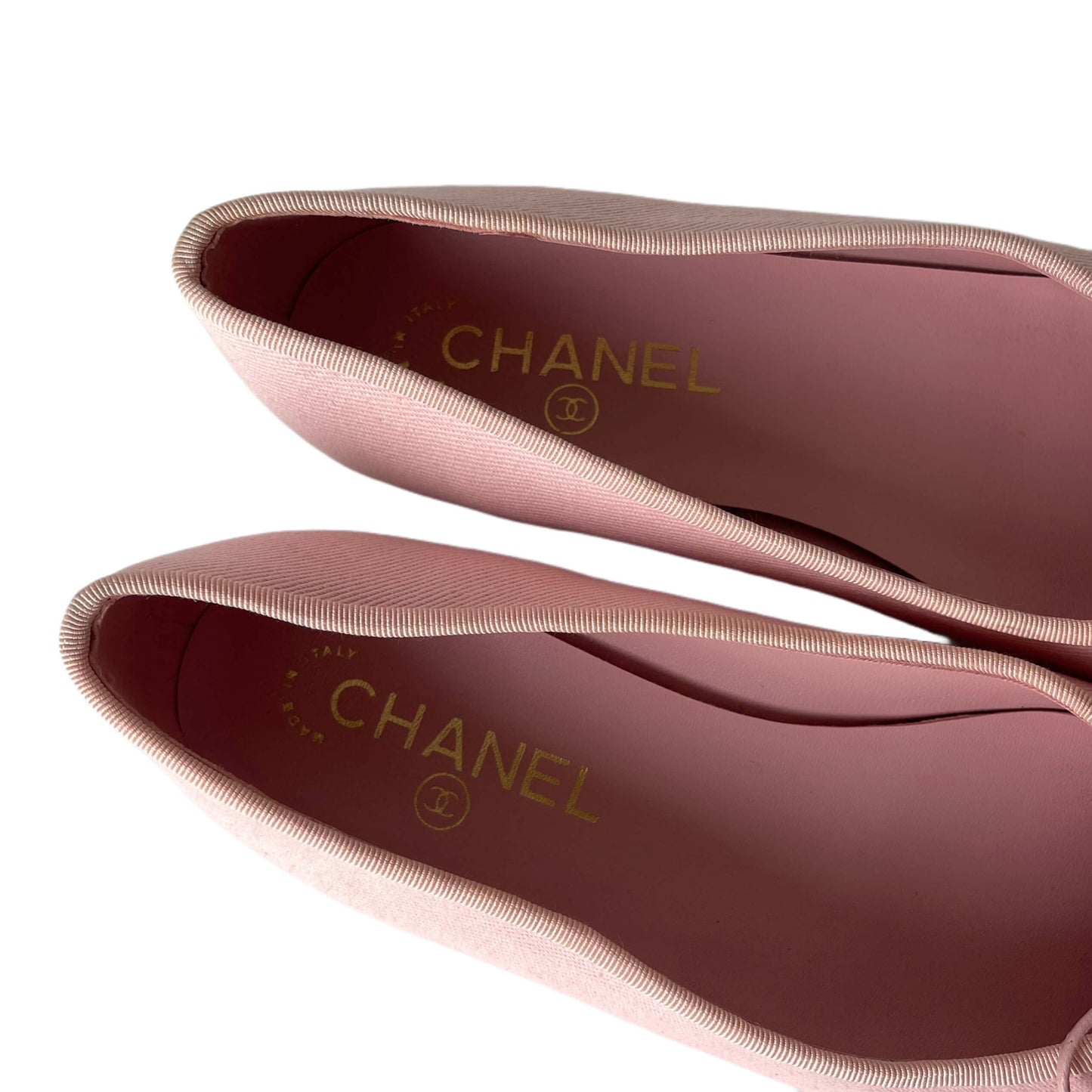 Ballerines Chanel Rose
