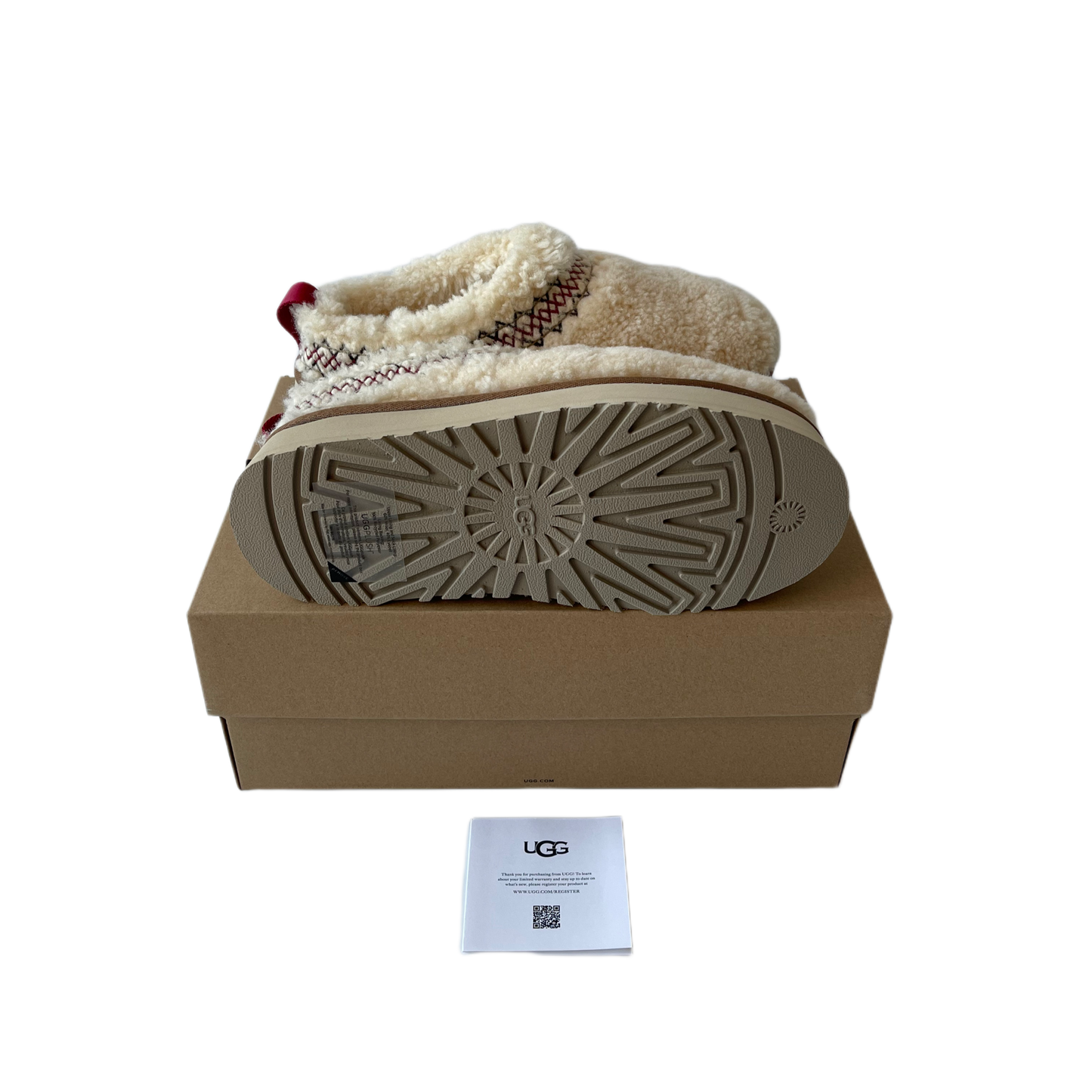 UGG Tazz Braid Slippers Beige