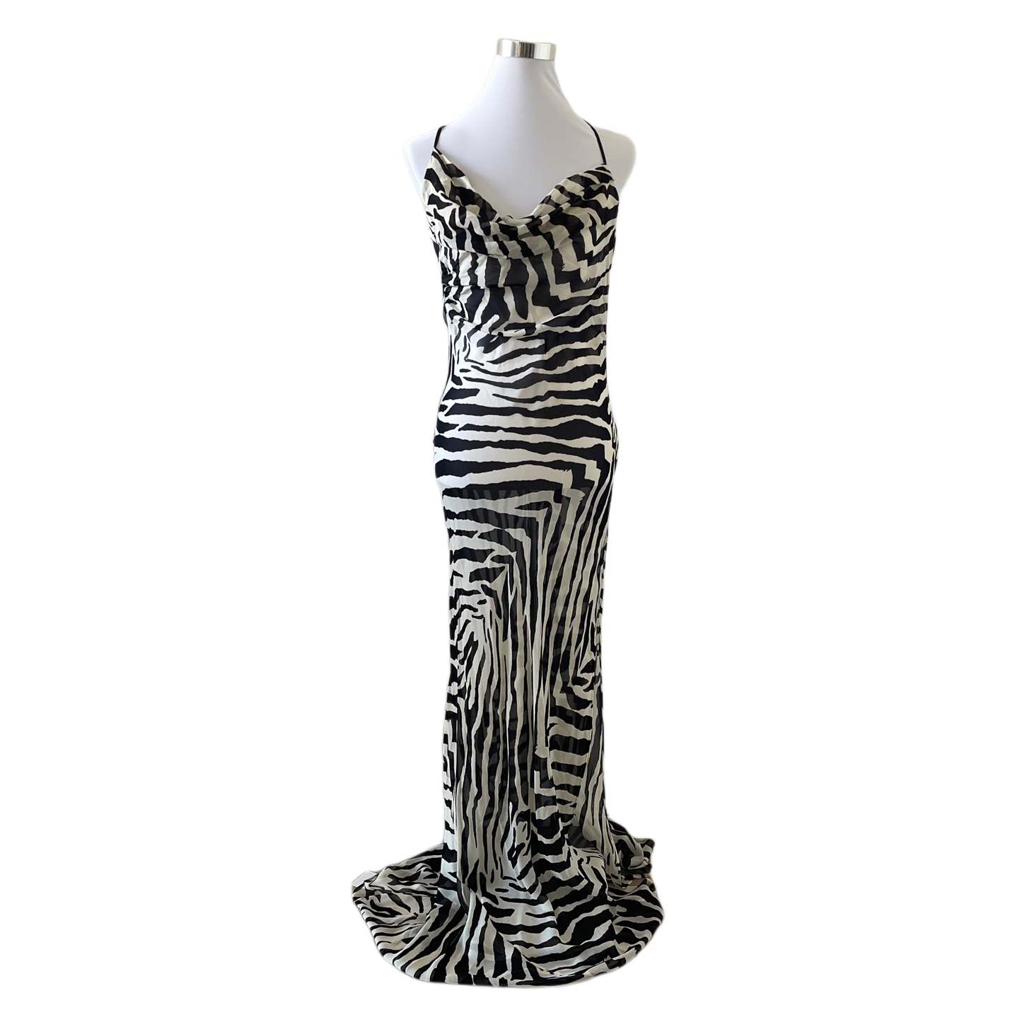 Rat & Boa Zinnia Kleid Zebra