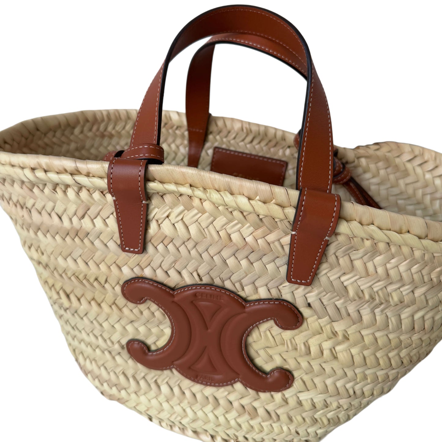 Sac Céline Teen Basket Tan