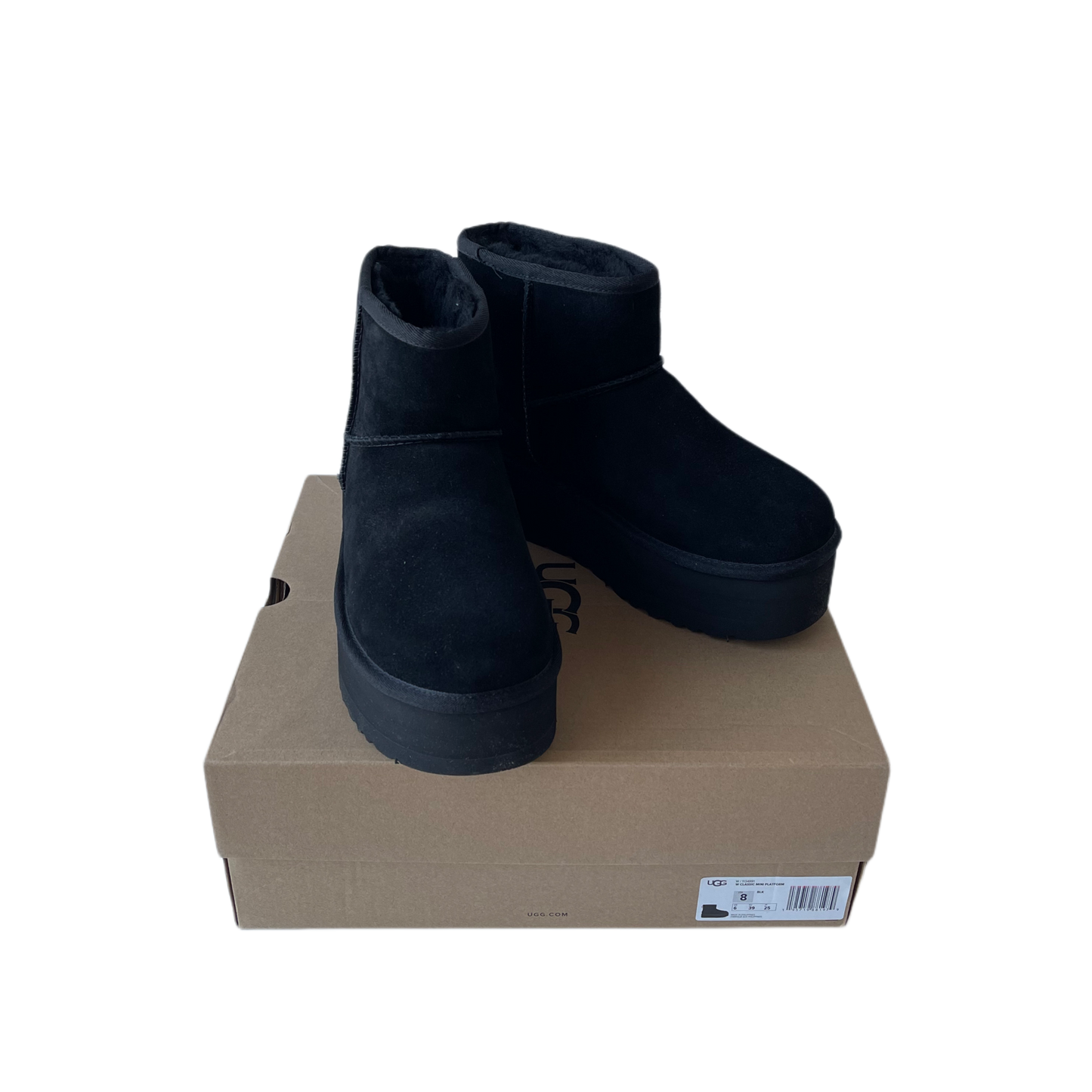UGG Classic Mini Platform Boots Black