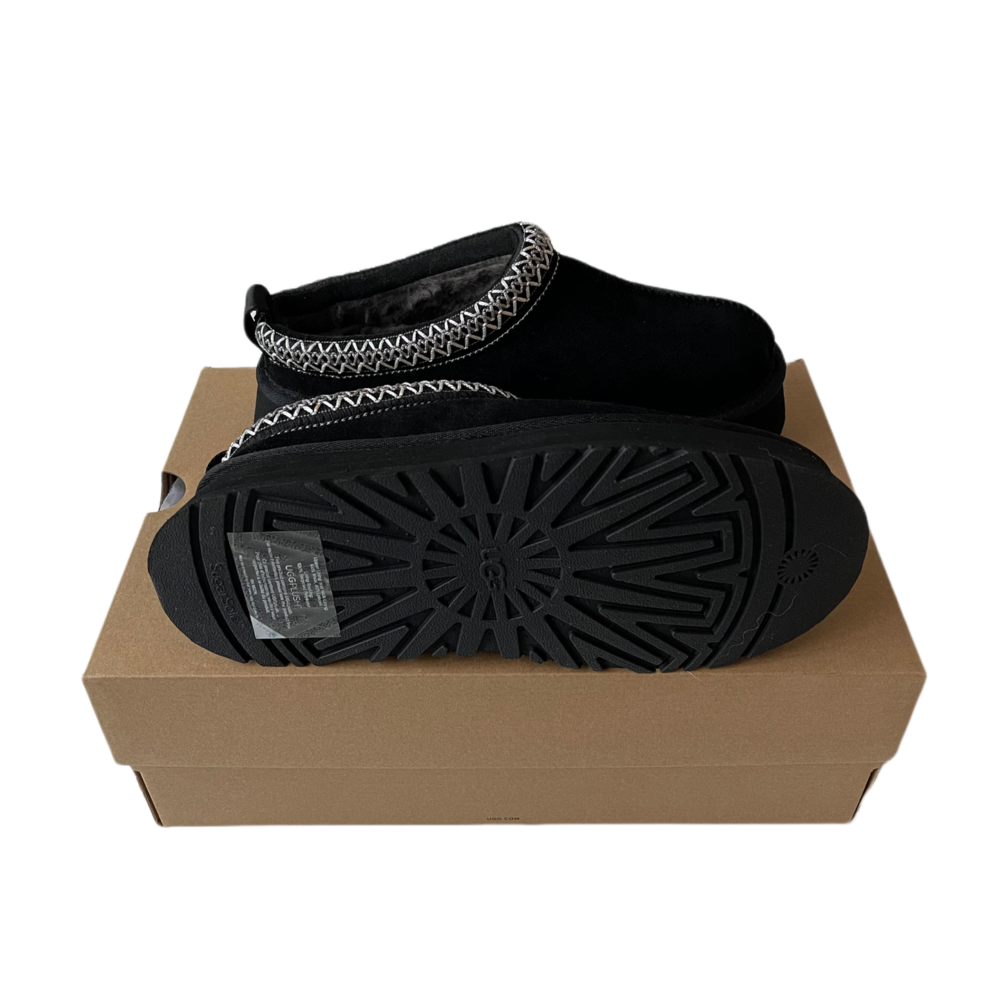 UGG Tazz Platform Slippers Black