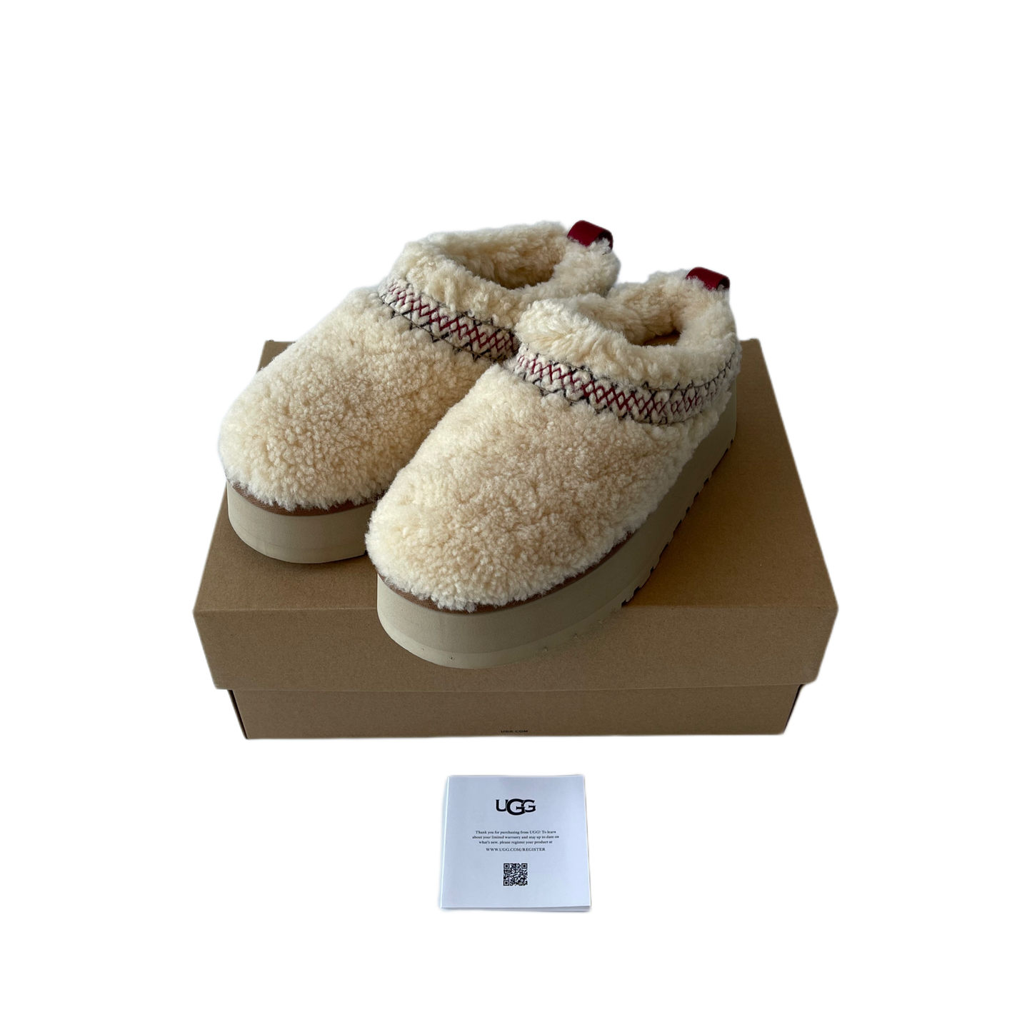 UGG Tazz Braid Slippers Beige