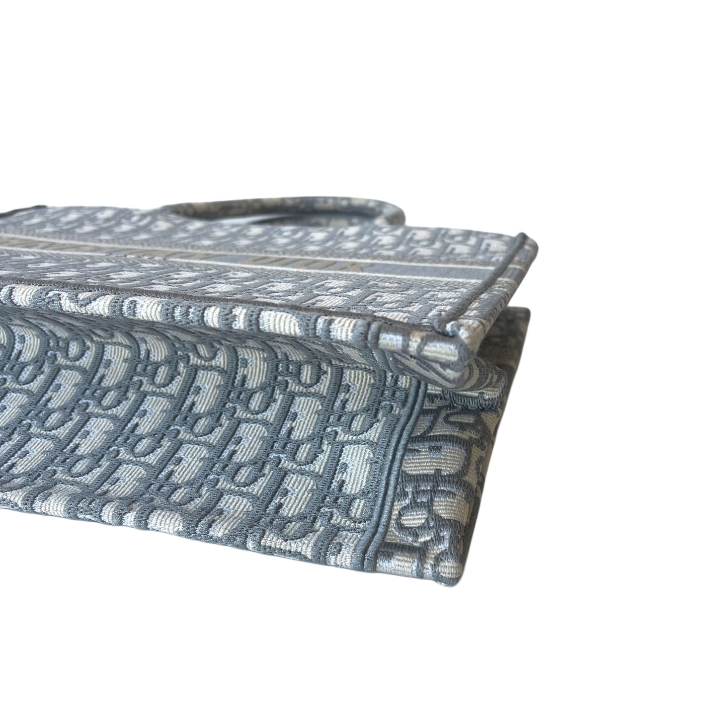 Dior Book Tote Medium Light Grey Oblique
