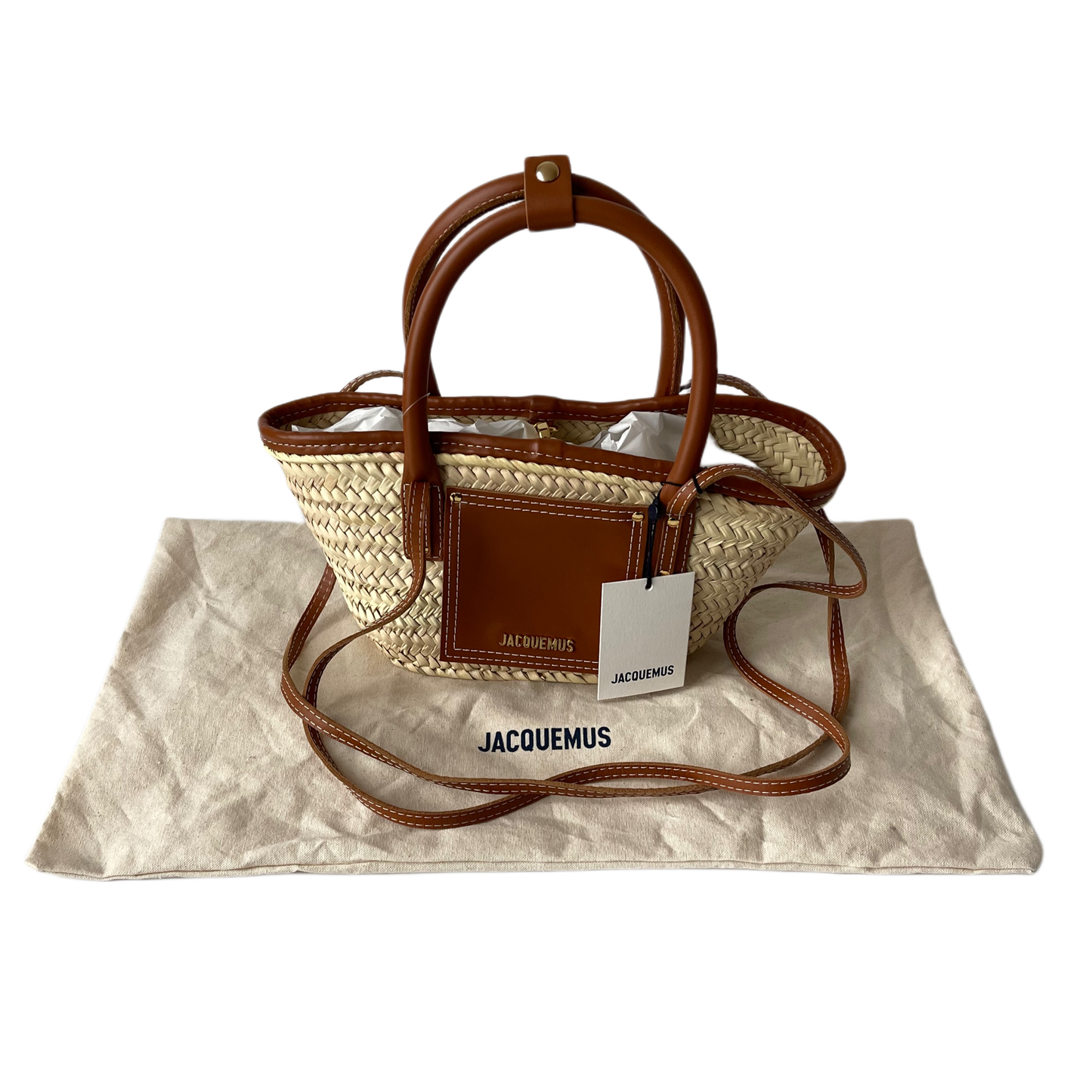 Jacquemus Le Petit Panier Soli Light Brown