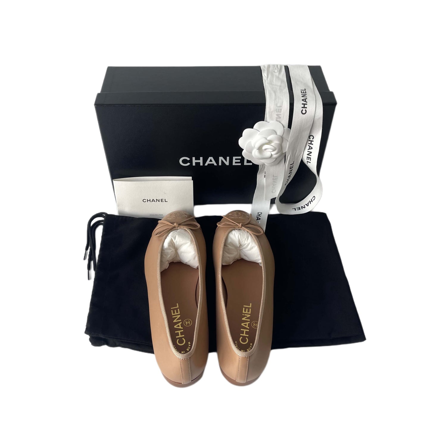 Ballerines Chanel Beige
