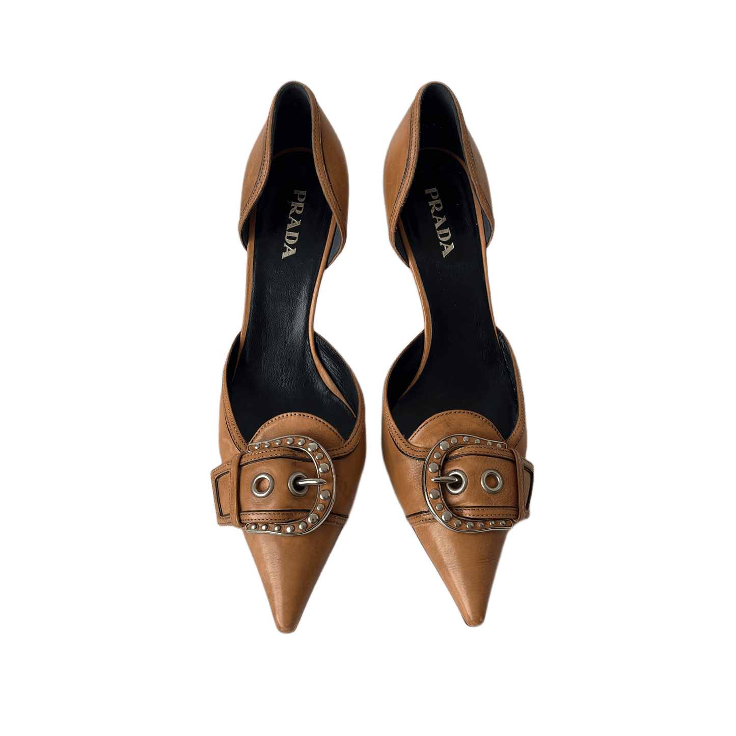 Prada Vintage Pumps Braun