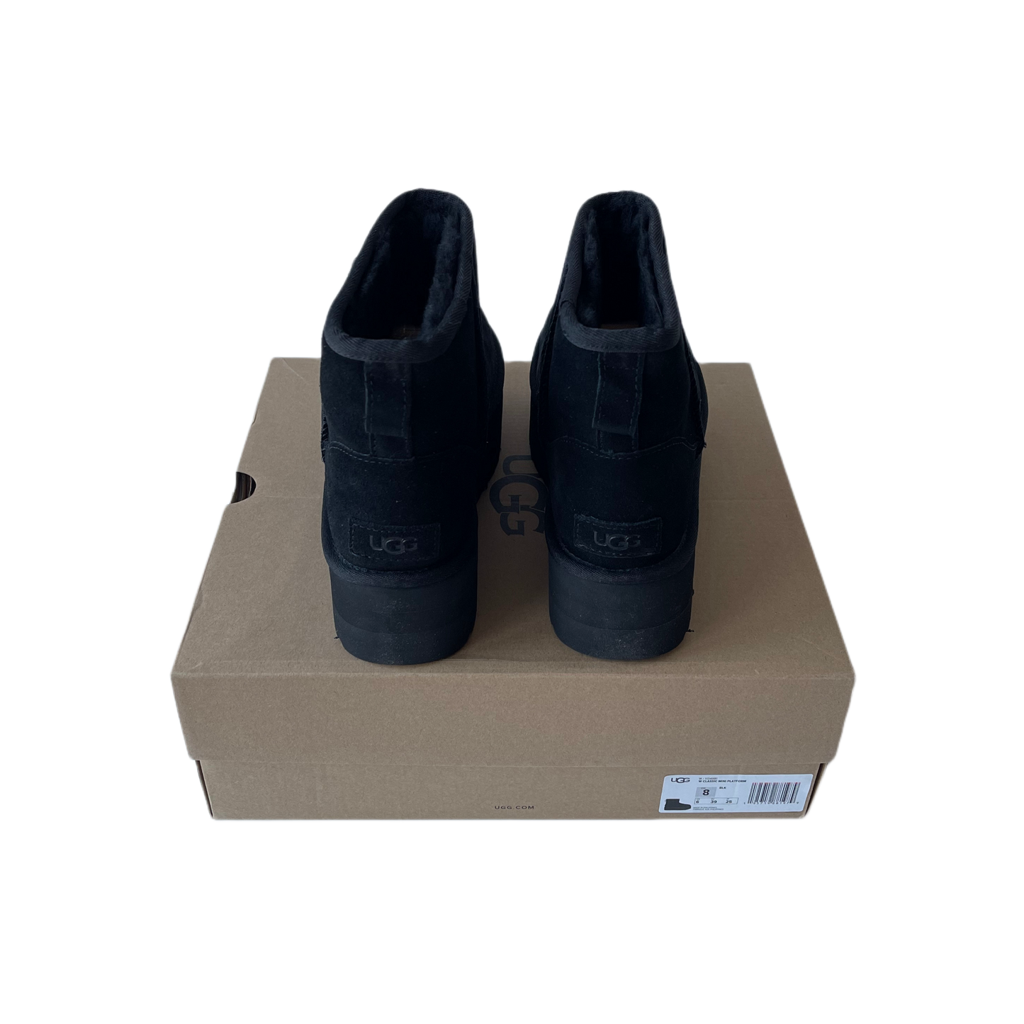 UGG Classic Mini Platform Boots Black