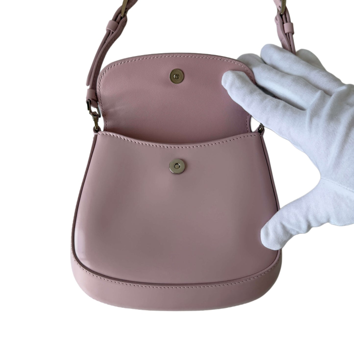 Mini sac Prada Cleo rose