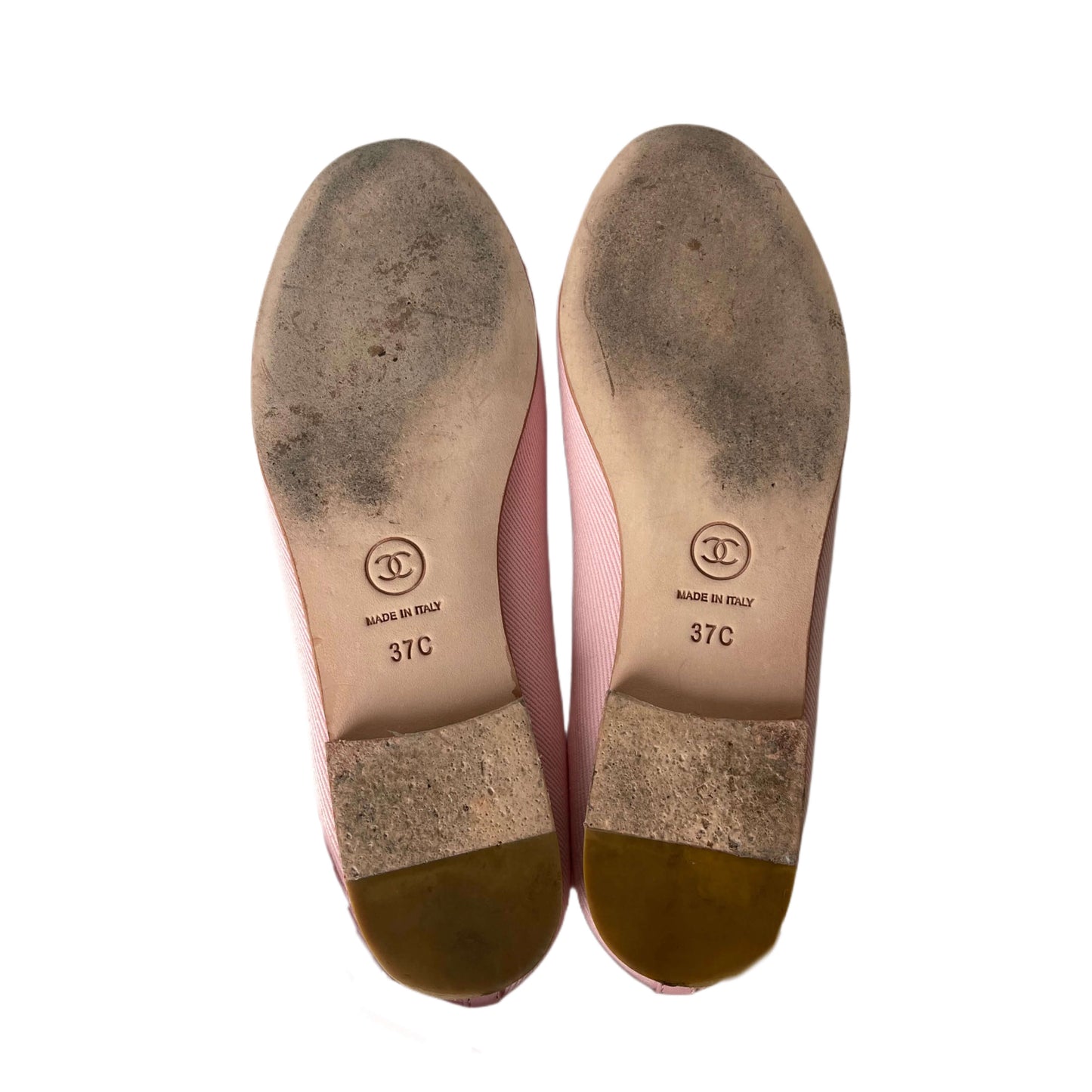 Ballerines Chanel Rose