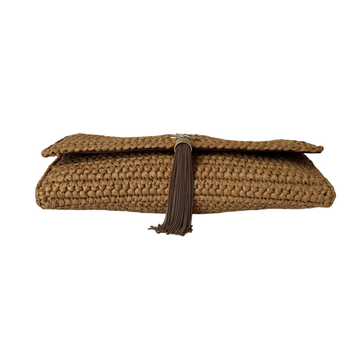 Saint Laurent Kate 99 Raffia Bag