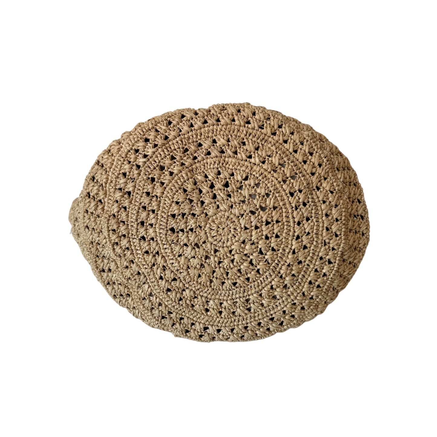 Saint Laurent Panier Medium Raffia Bag