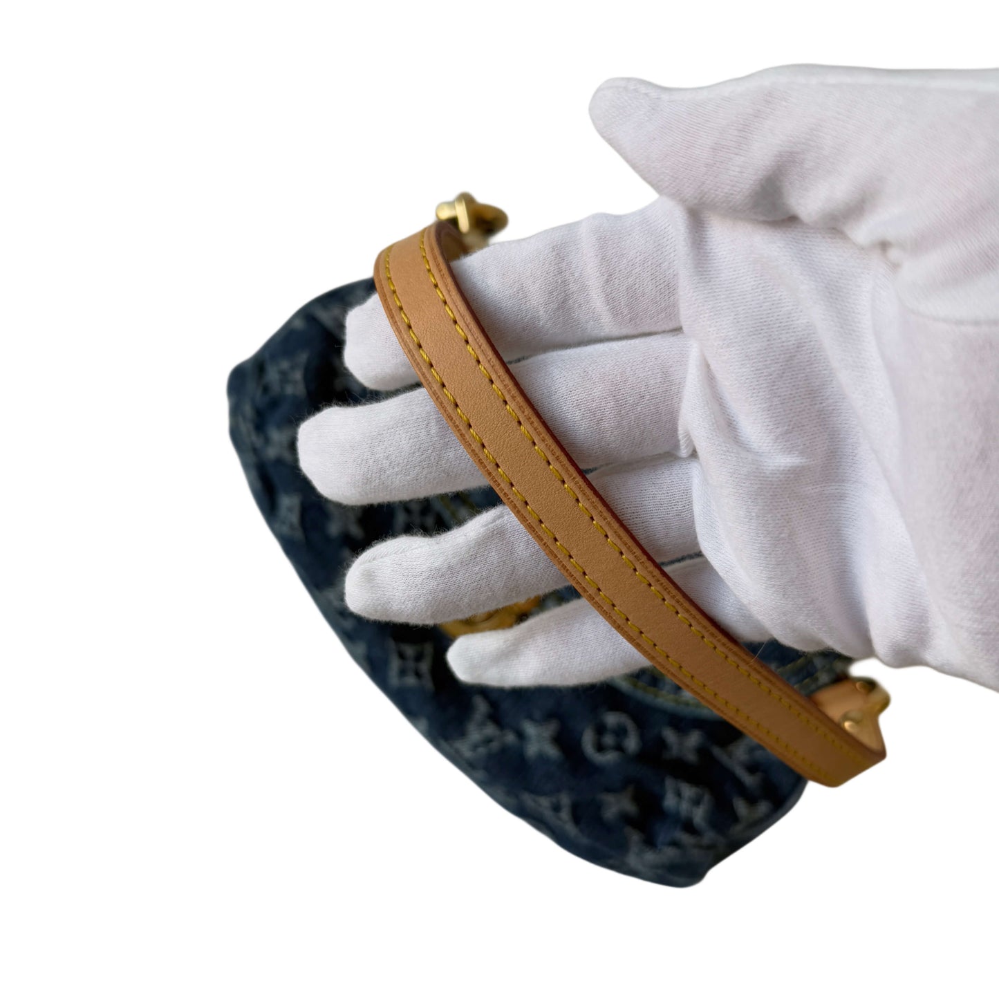 Louis Vuitton Mini Pleaty Denim Tasche