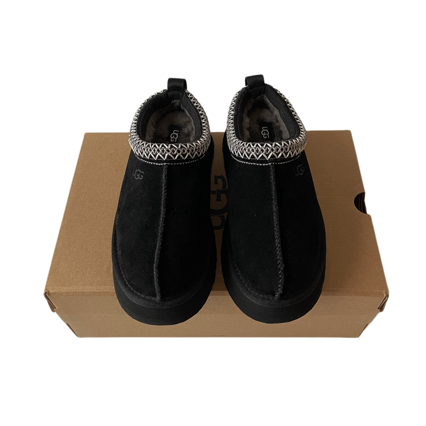UGG Tazz Platform Slippers Black