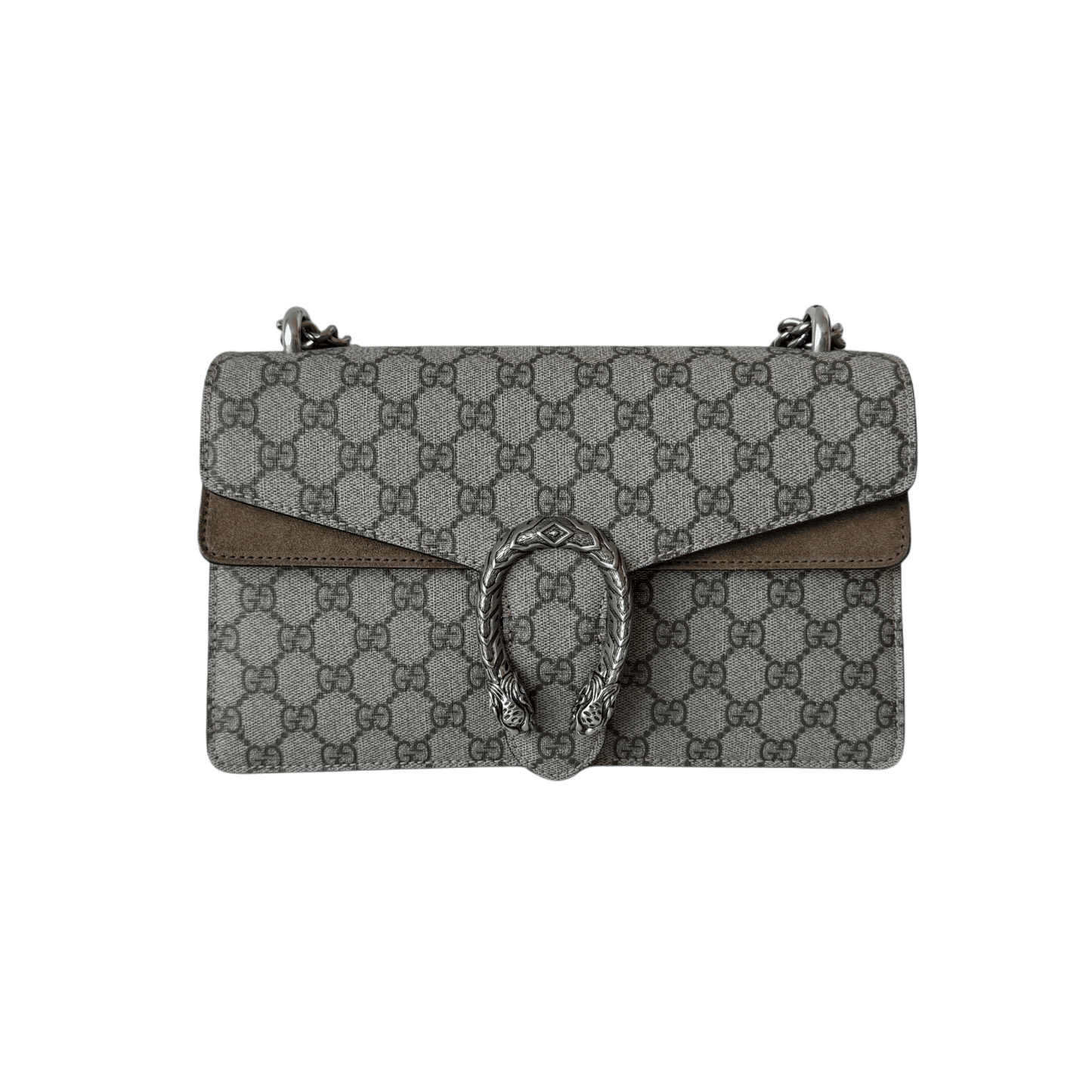 Sac à main Gucci Dionysus GG en toile beige