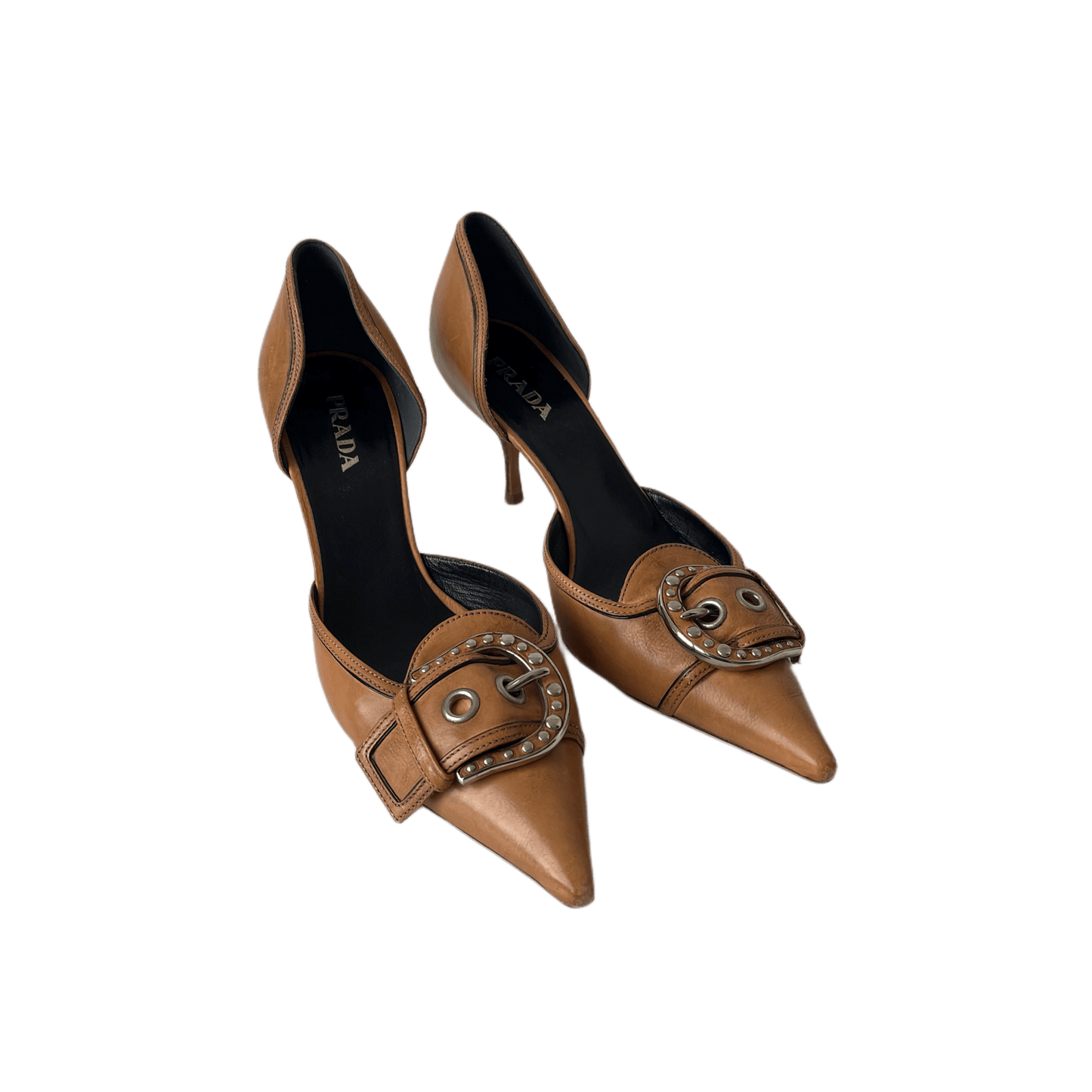 Prada Vintage Pumps Braun