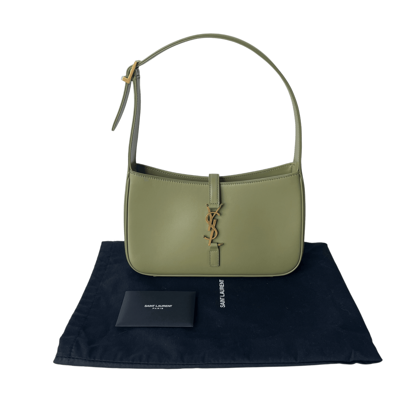 Saint Laurent Le 5 à 7 Hobo Bag Pistachio