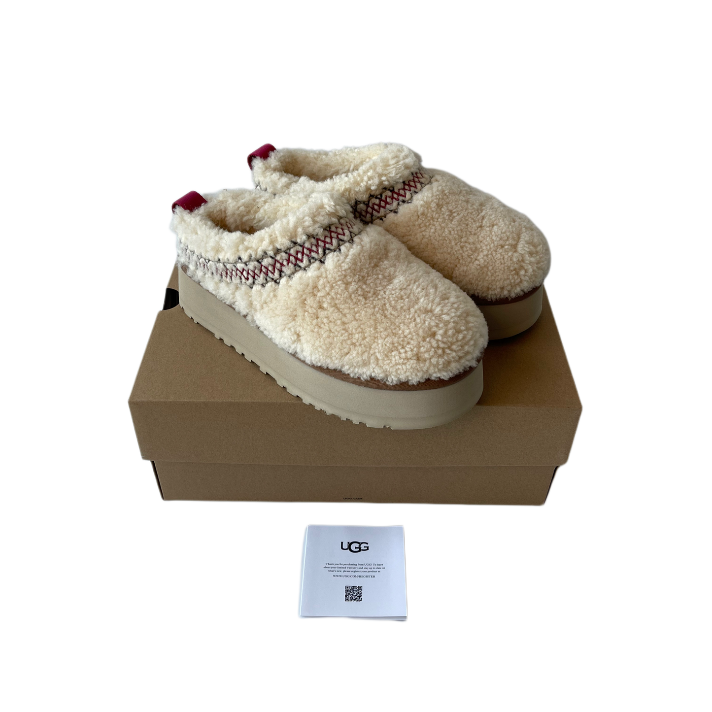 UGG Tazz Braid Slippers Beige