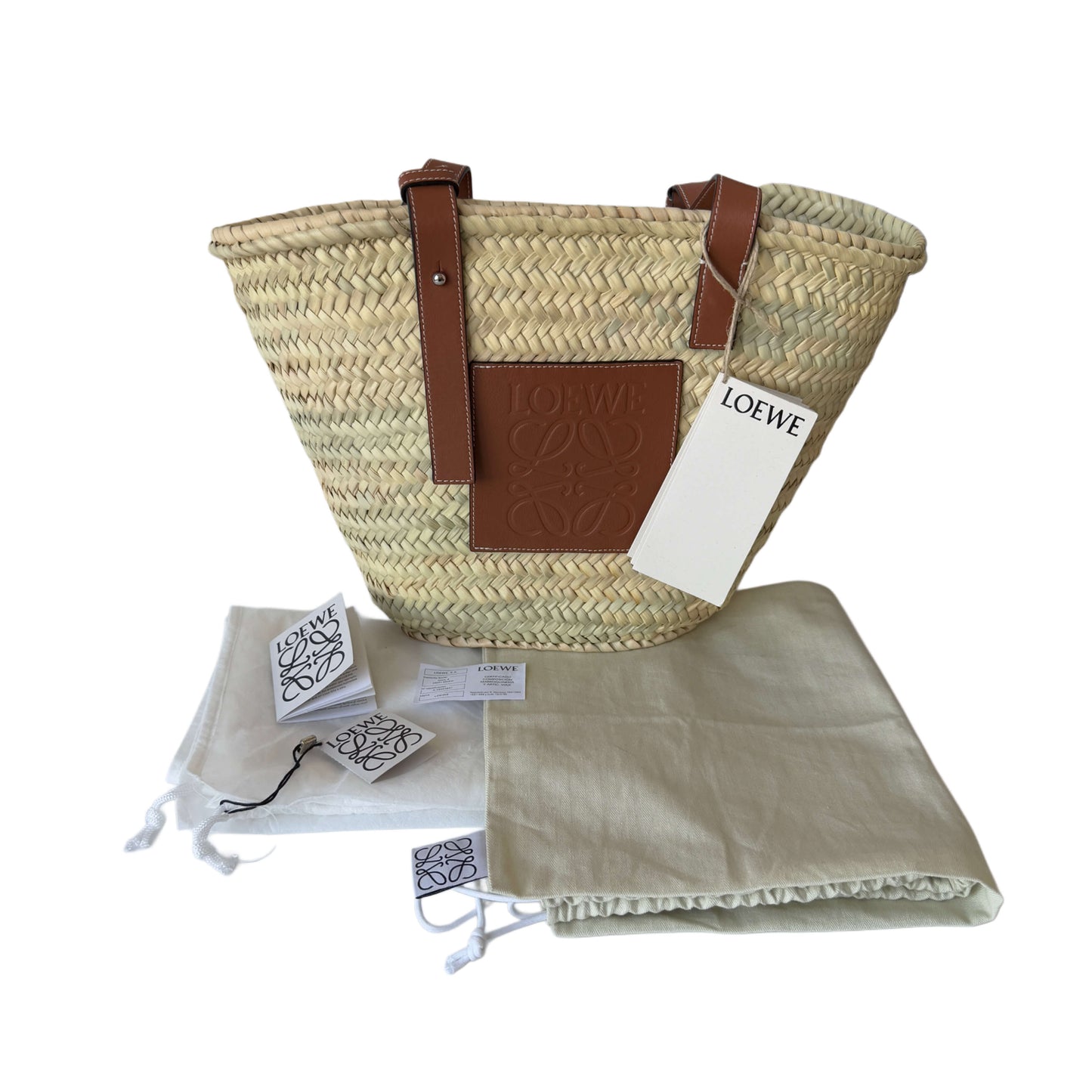 Loewe Korbtasche Medium Tan