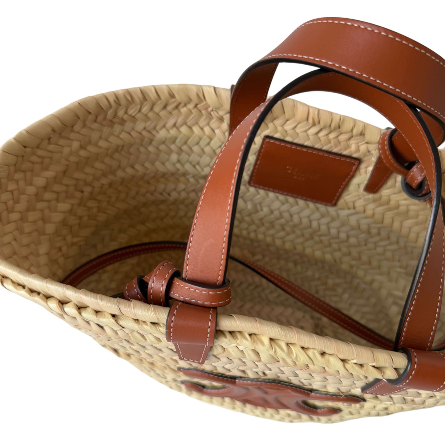 Sac Céline Teen Basket Tan
