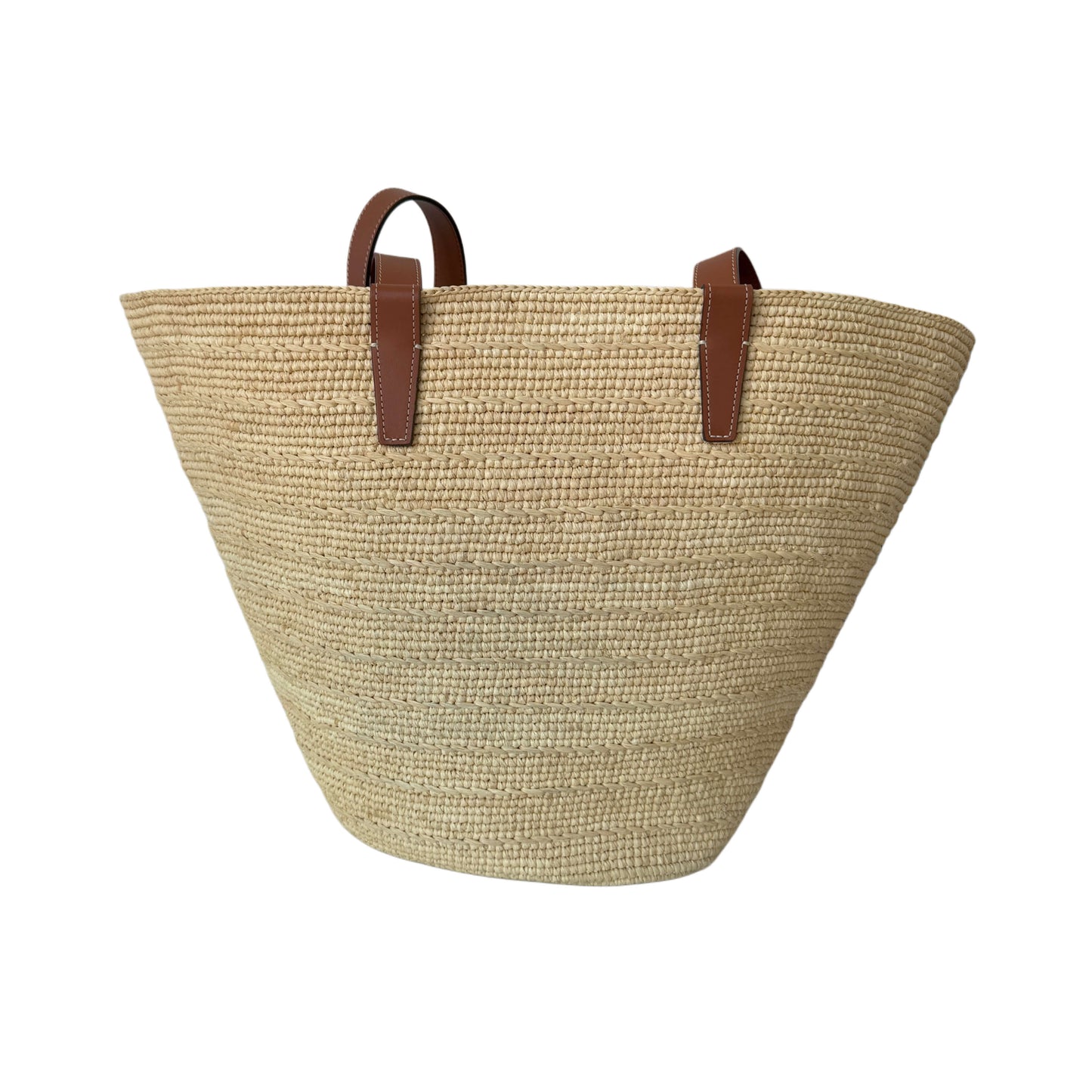 Sac panier Céline Triomphe Medium Tan