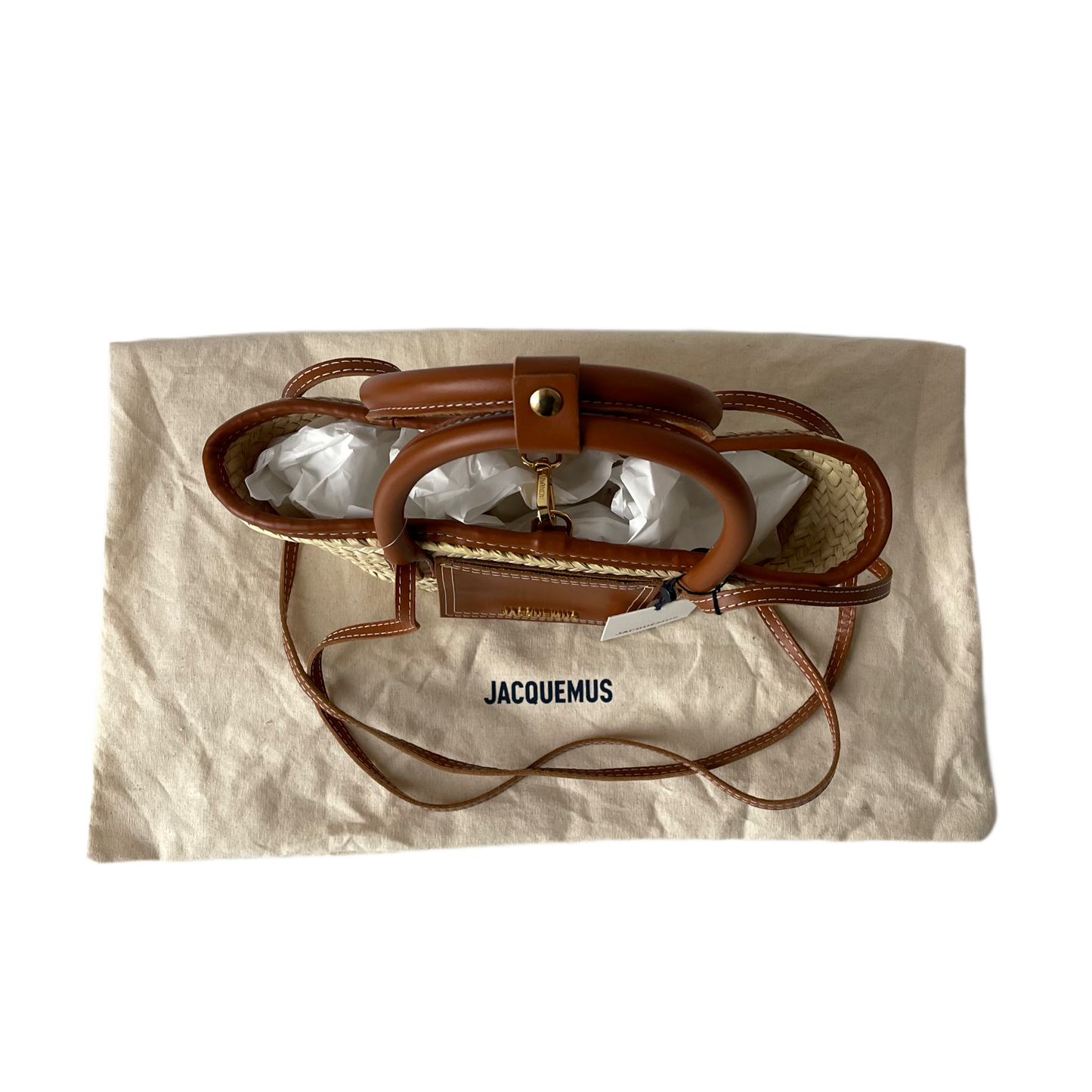 Jacquemus Le Petit Panier Soli Light Brown