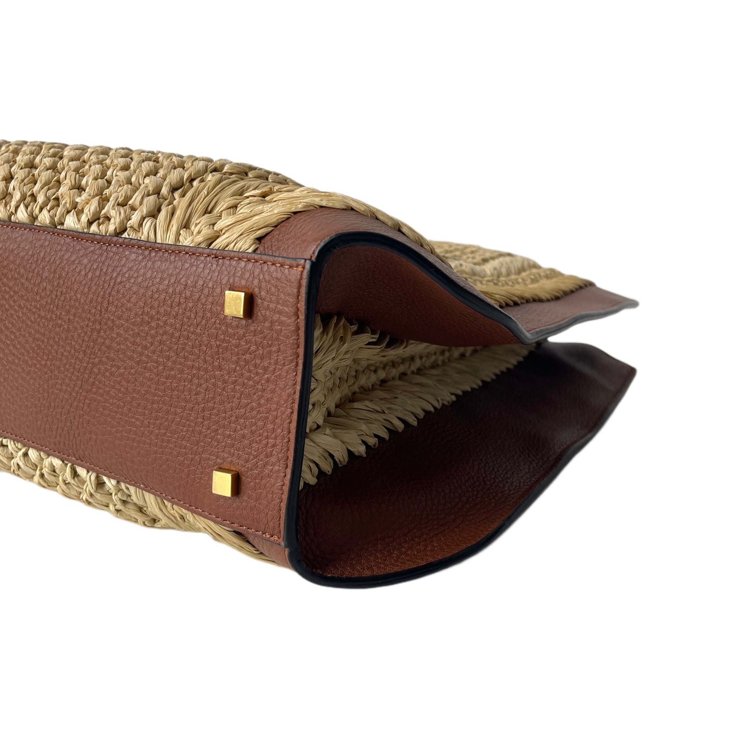 Valentino Garavani Raffia Tote Bag mit VLogo