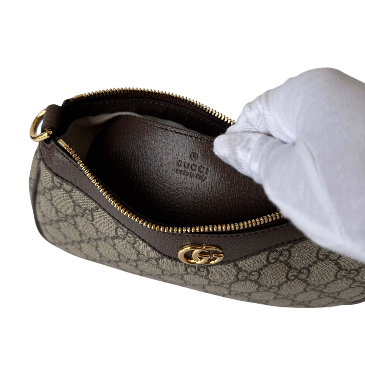 Gucci Ophidia Schultertasche Braun