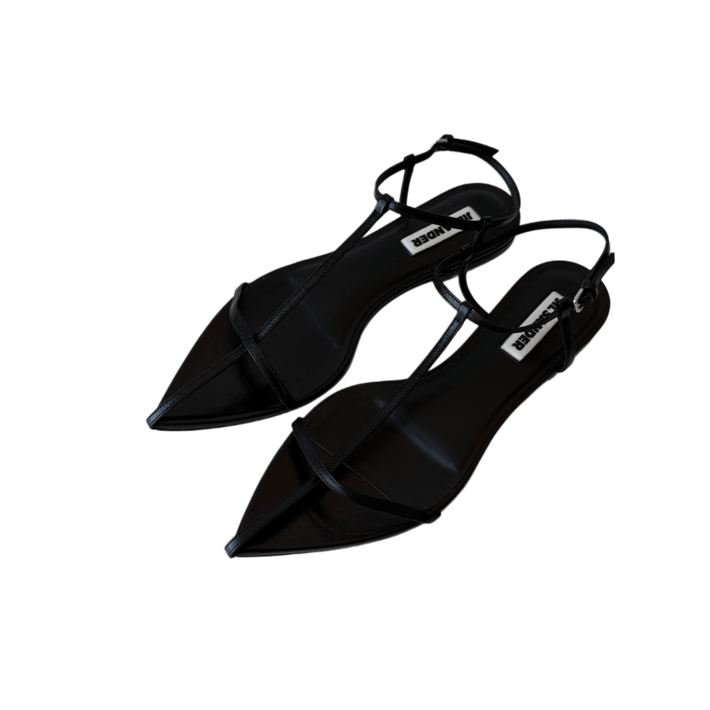 Jil Sander Tripon Sandalen Schwarz