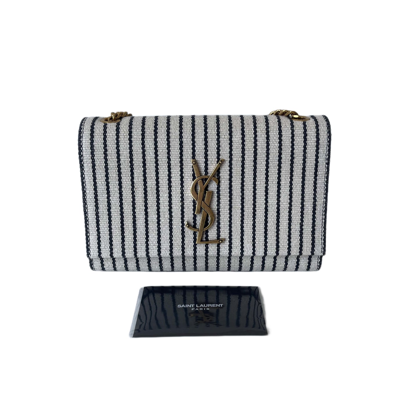 Saint Laurent Kate small Umhängetasche aus Canvas