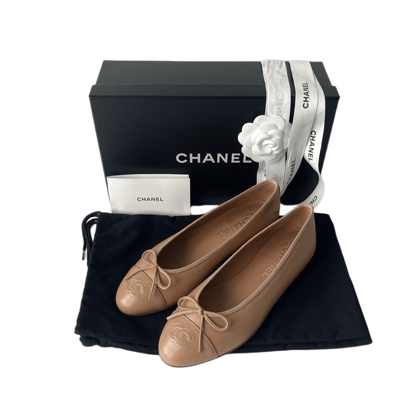 Ballerines Chanel Beige
