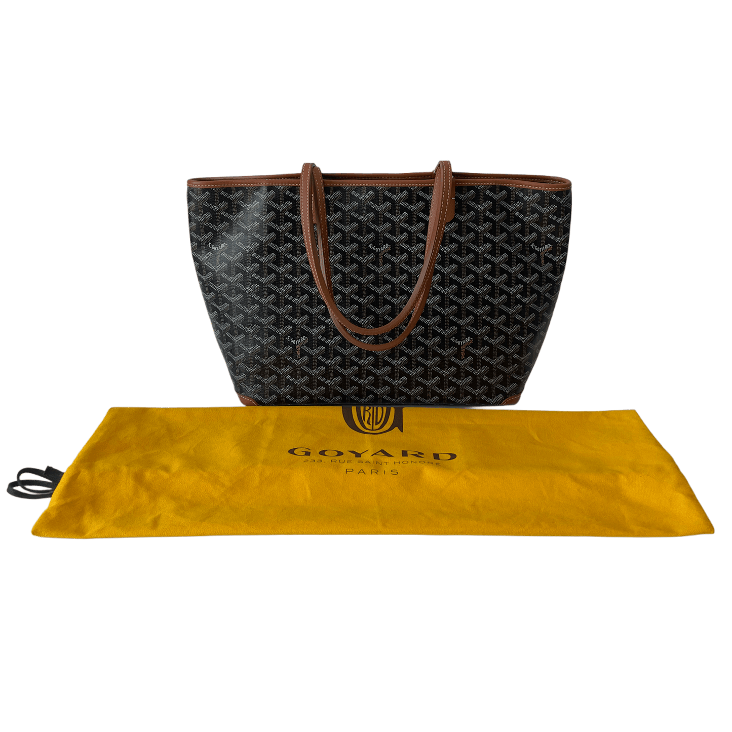 Goyard Artois PM Black and Tan