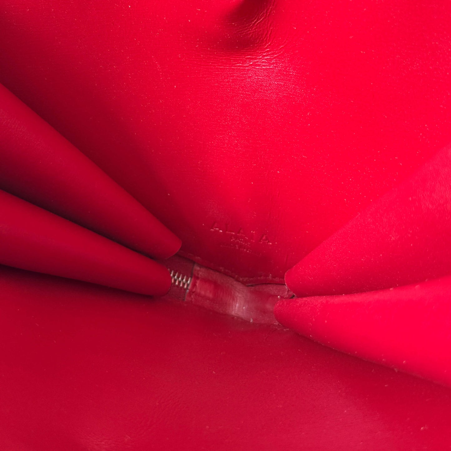 Alaïa Le Coeur Tasche Rot